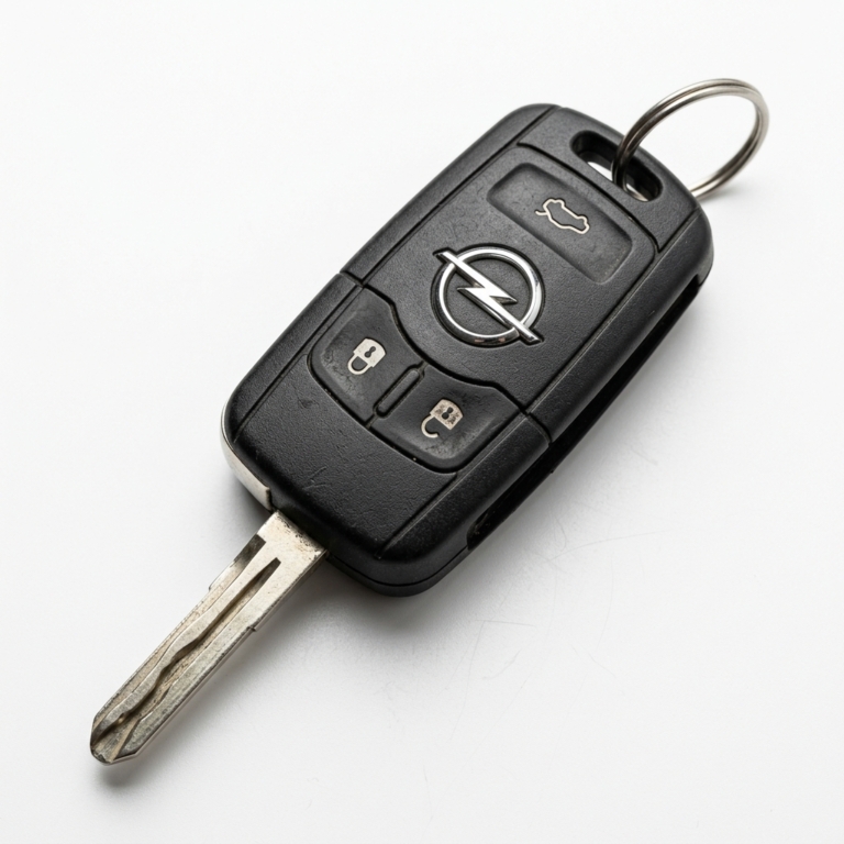 Opel autosleutel met chip en afstandsbediening